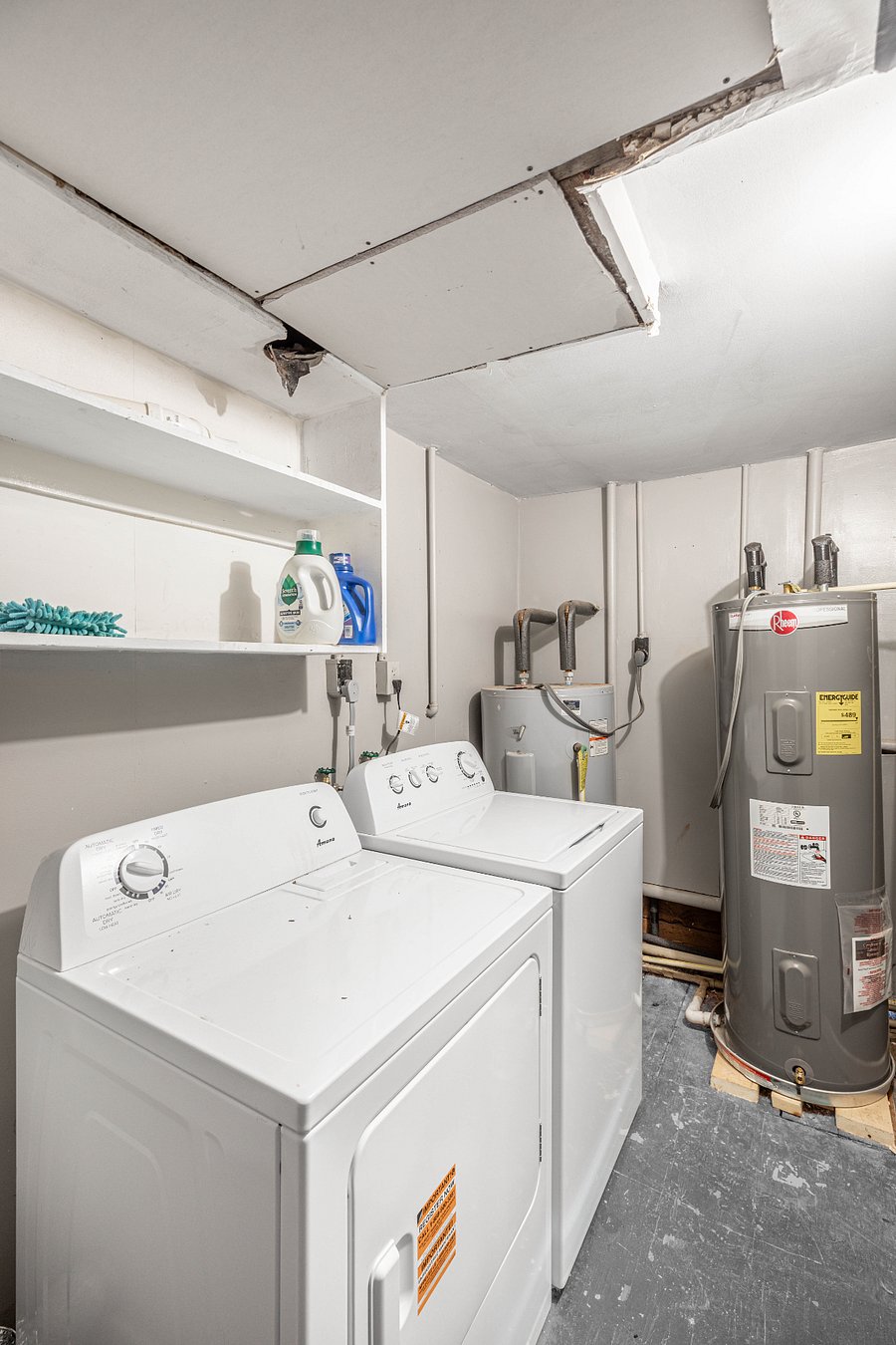 Shared laundry room