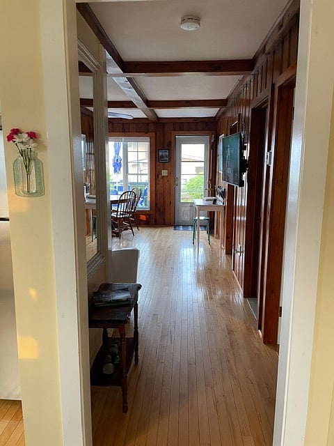 View from the front door