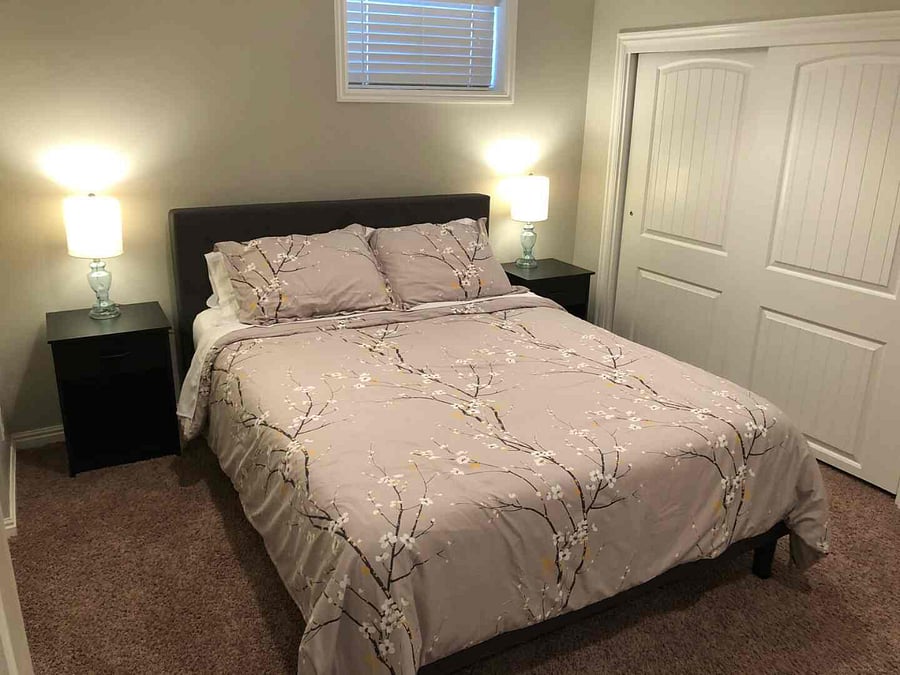Bedroom 3 - downstairs (laundry access)
