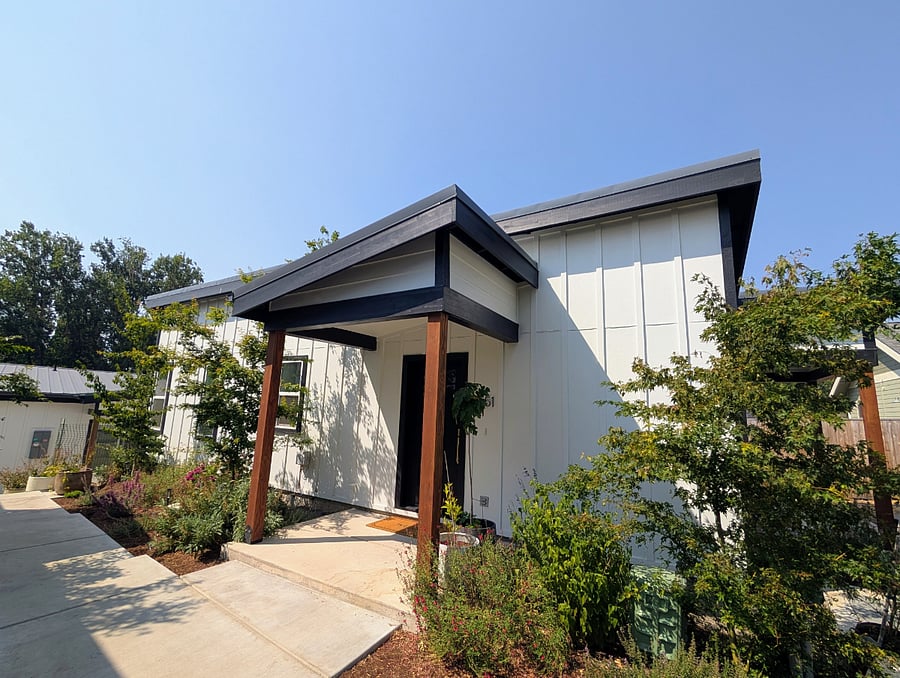 Lovely front porch entrance