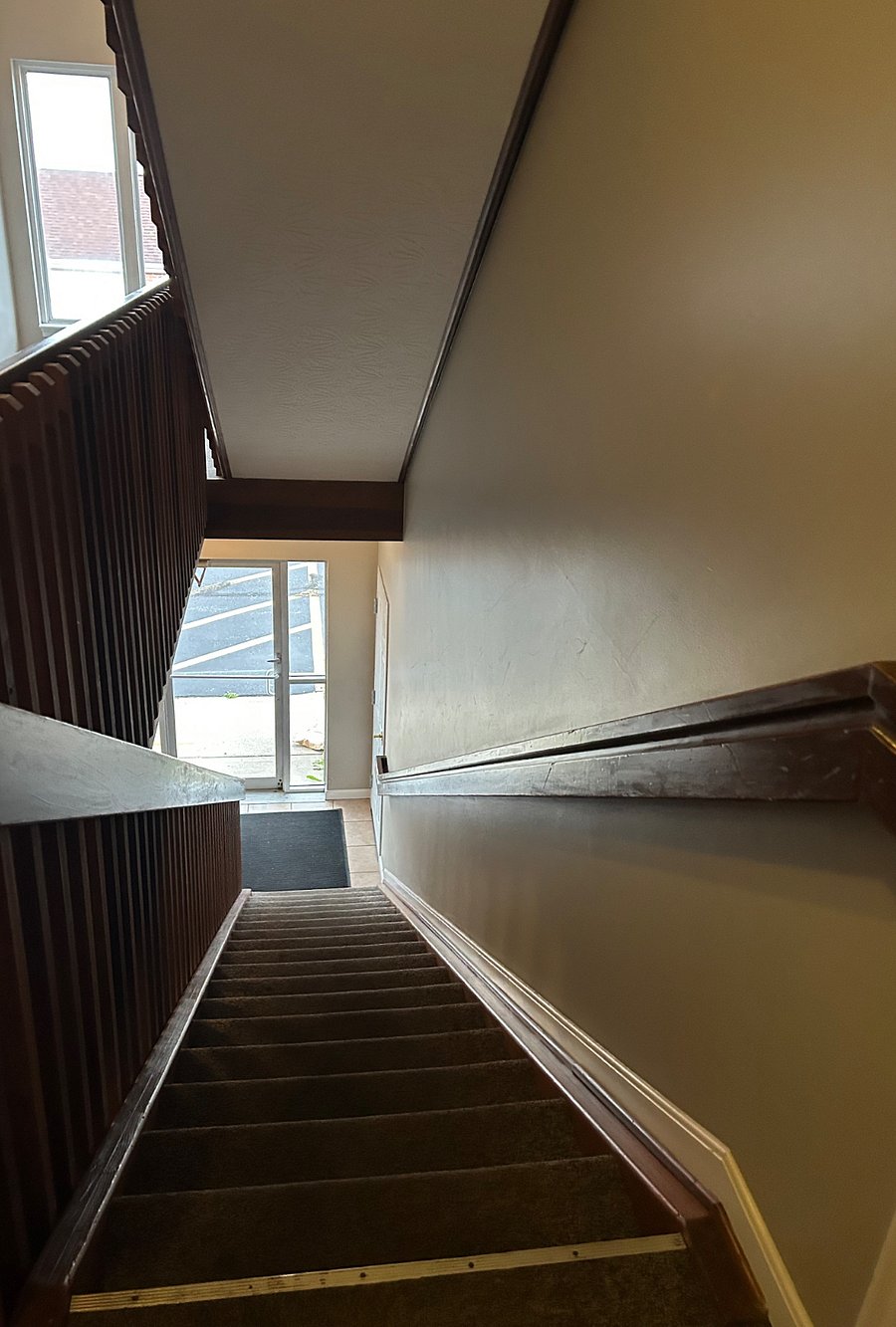 Stairs to the Unit