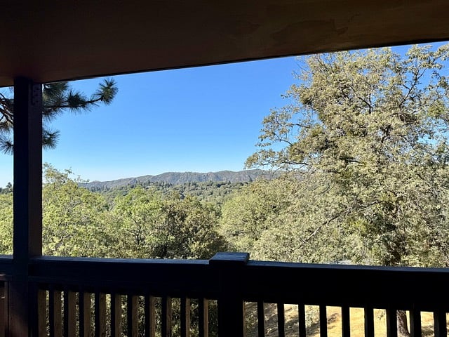 View from one f the balconies