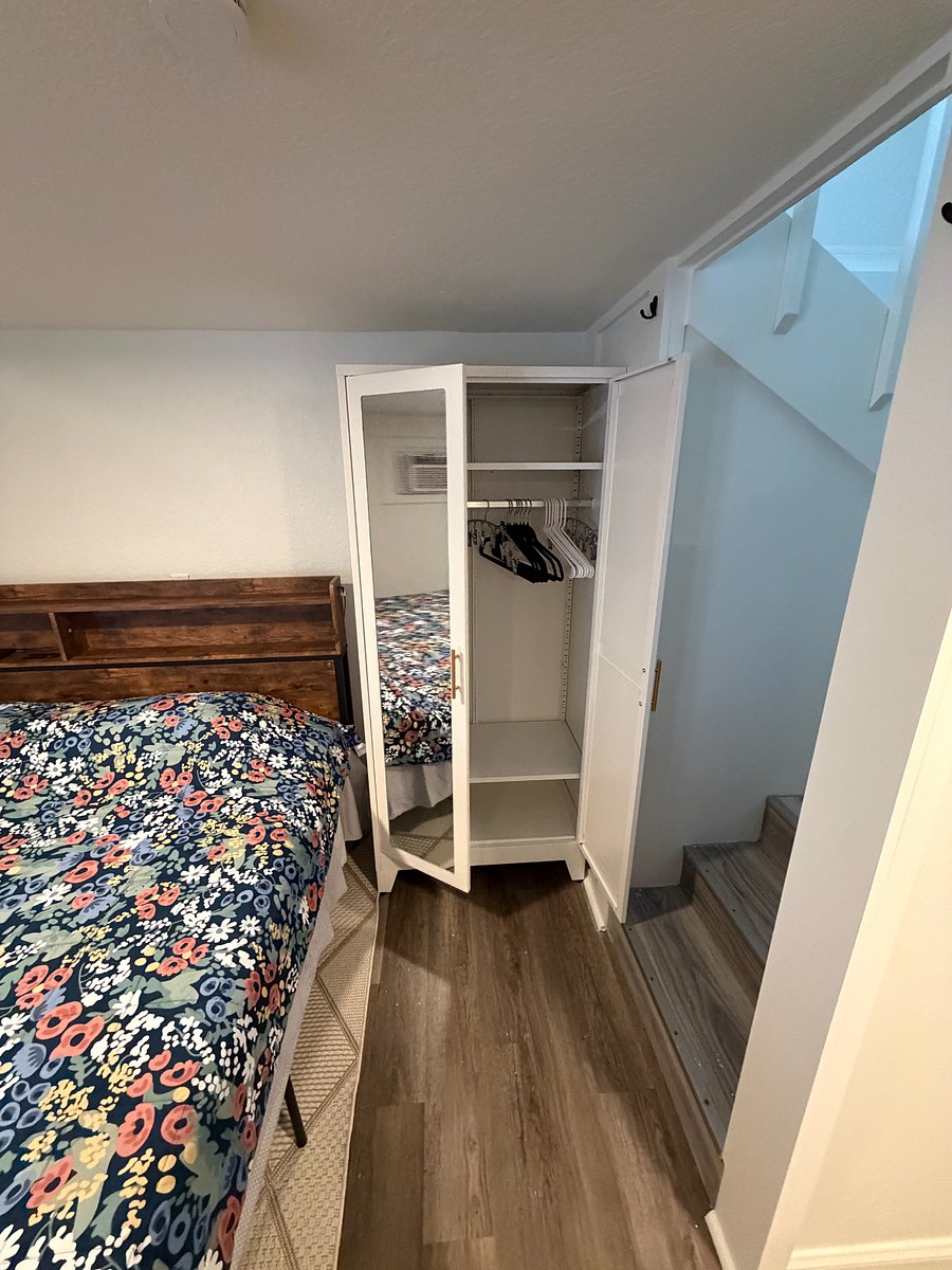 First Floor Bedding and Closet