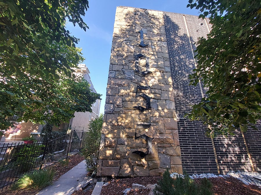 Boutique condominium building in Denver's Capitol Hill neighborhood