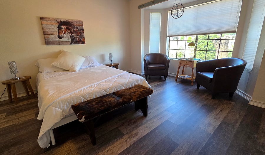 Primary Bedroom with sitting area