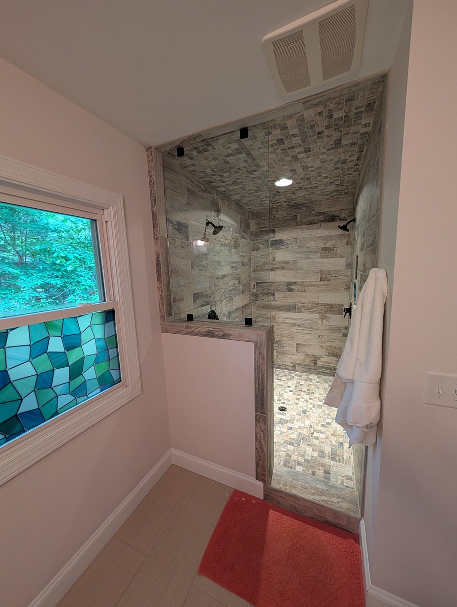 Master bath shower