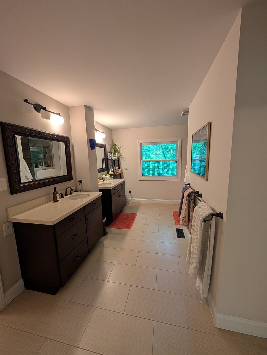 Master bathroom