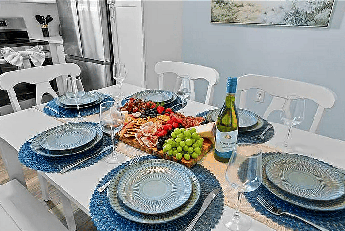 Gather, dine, and unwind all in one inviting space.