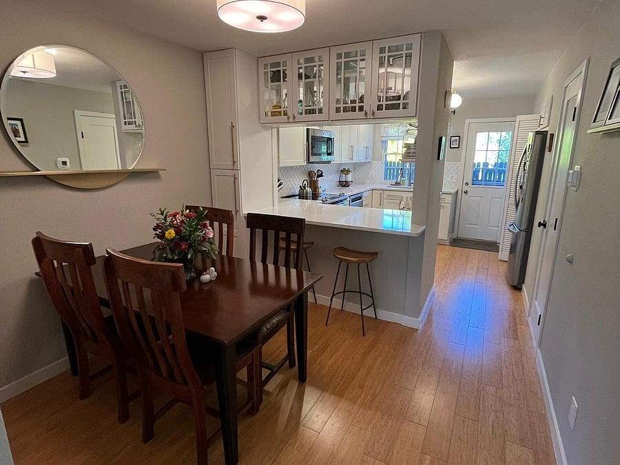 Dining area. Please note furniture is being updated.