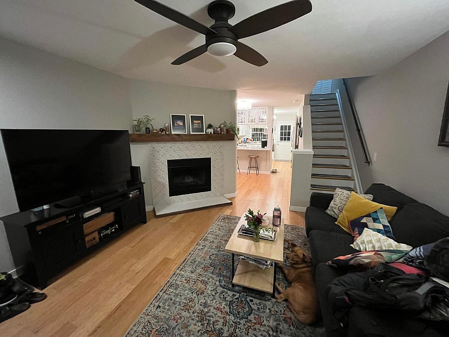 Living room. Please note furniture is being updated.