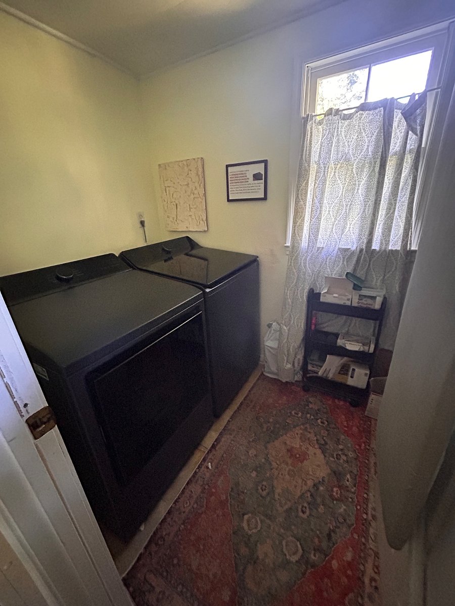 New LG large capacity washer and dryer