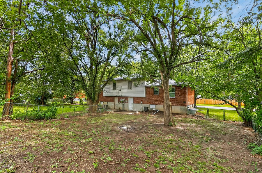 Fenced-in Backyard