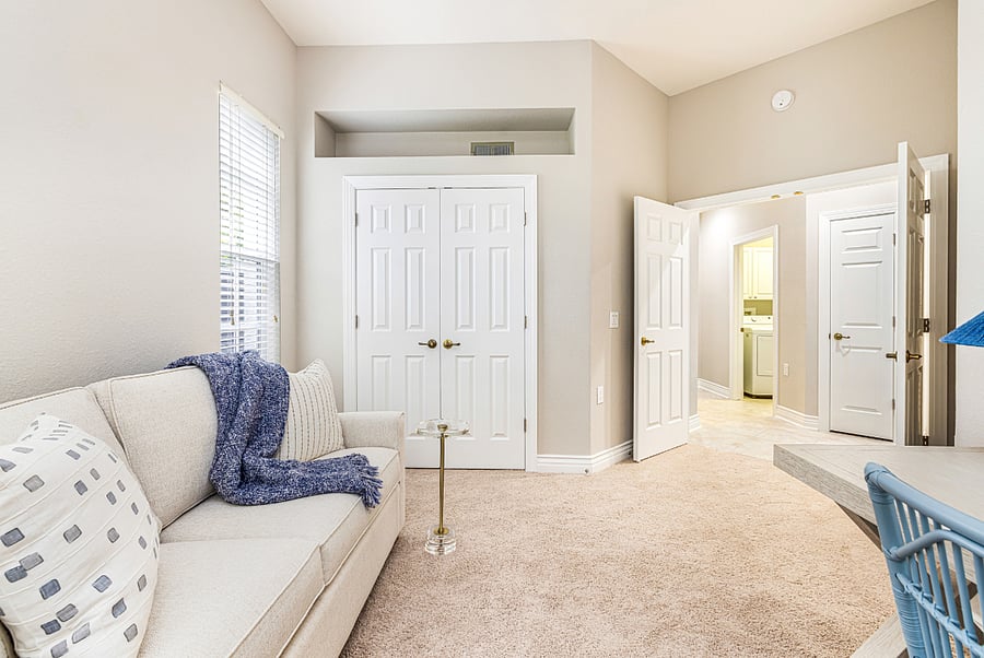 Private office / third bedroom  ideal for remote work or guests