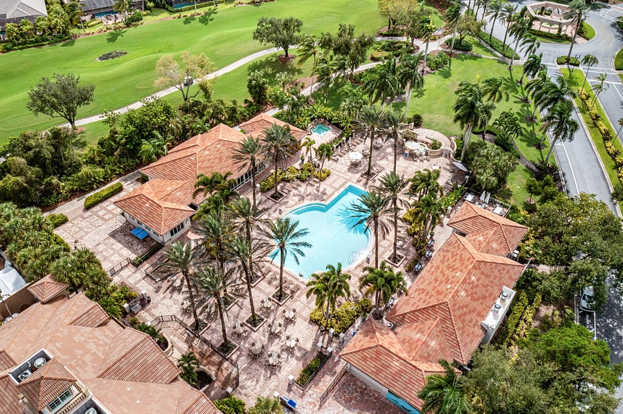 West Bay Club resort-style pool and spa