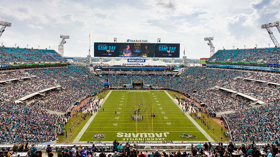 Near enough to watch Jacksonville Jaguars games and catch concerts at the stadium
