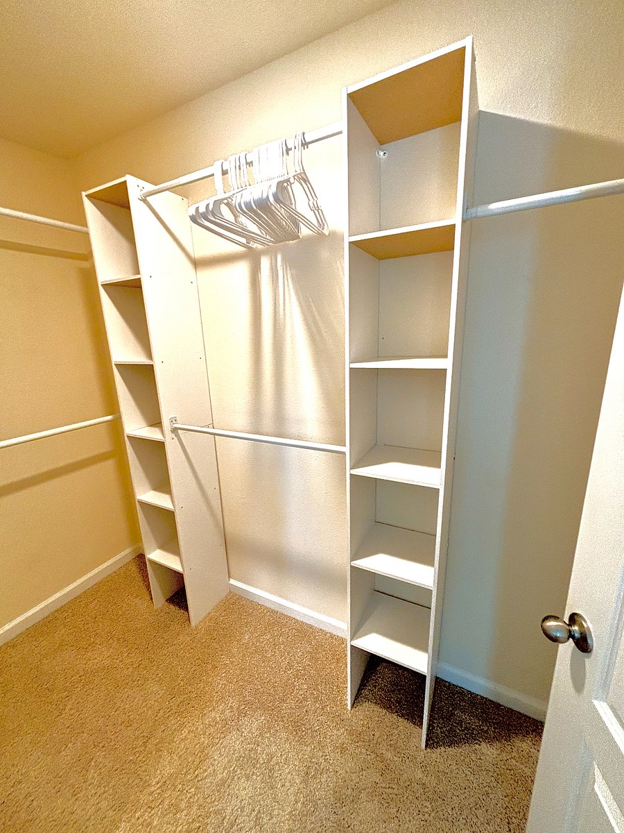 Master bedroom closet