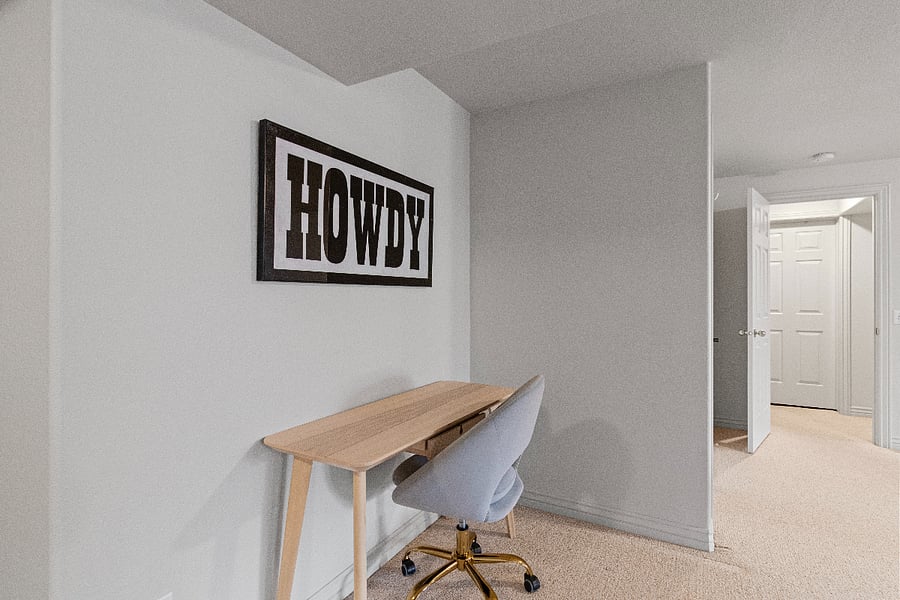 Downstairs Desk