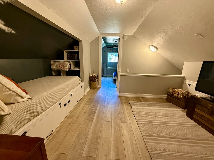 Upstairs Living