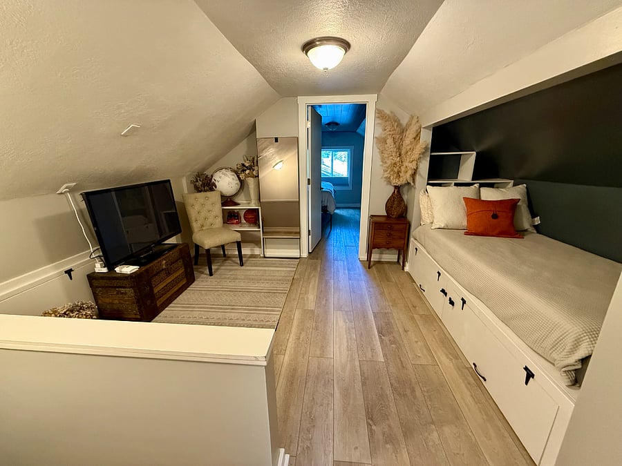 Upstairs Living