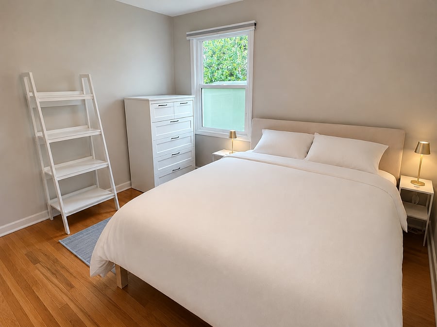 Master bedroom - upstairs