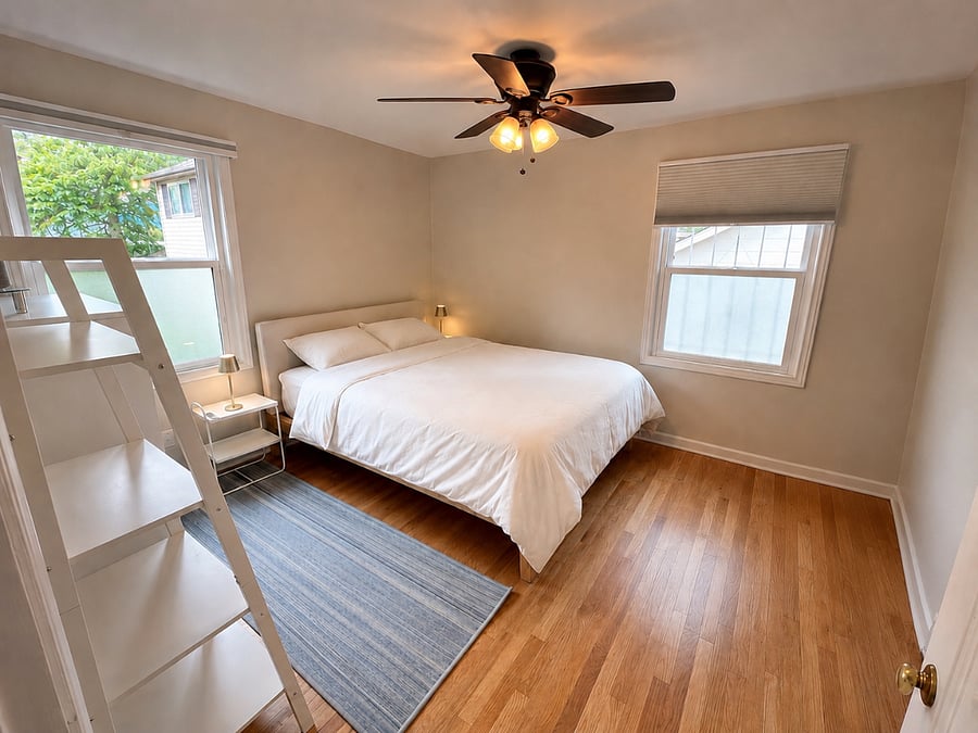 Master bedroom - upstairs