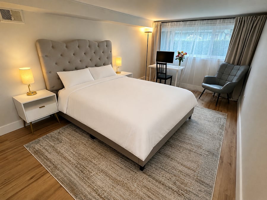 3rd bedroom - basement
