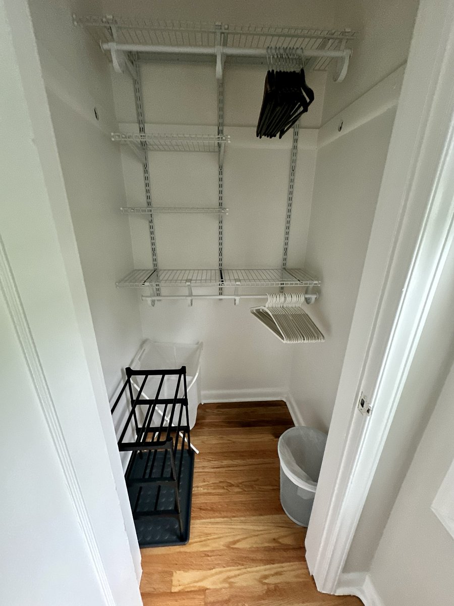 2nd bedroom closet - upstairs