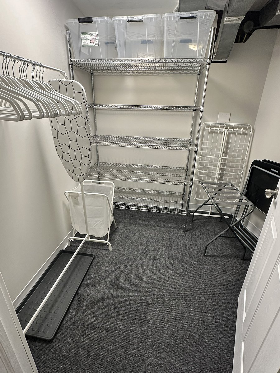 Extra storage area - basement