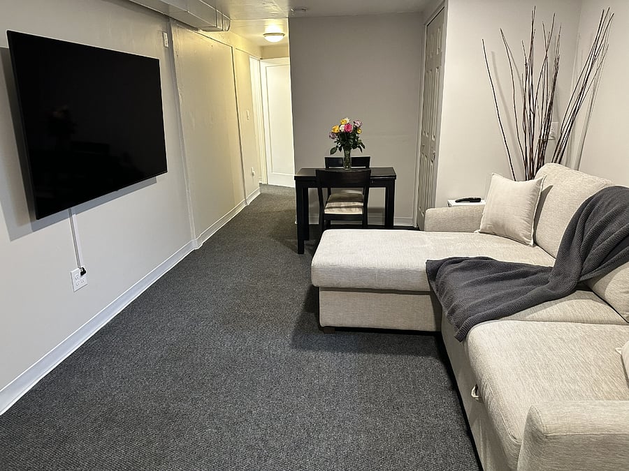 2nd living room - basement