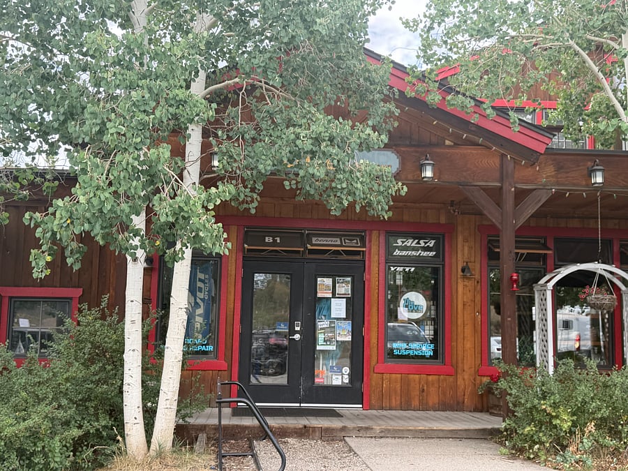 Cove Bike and Ski, next door to The Cala