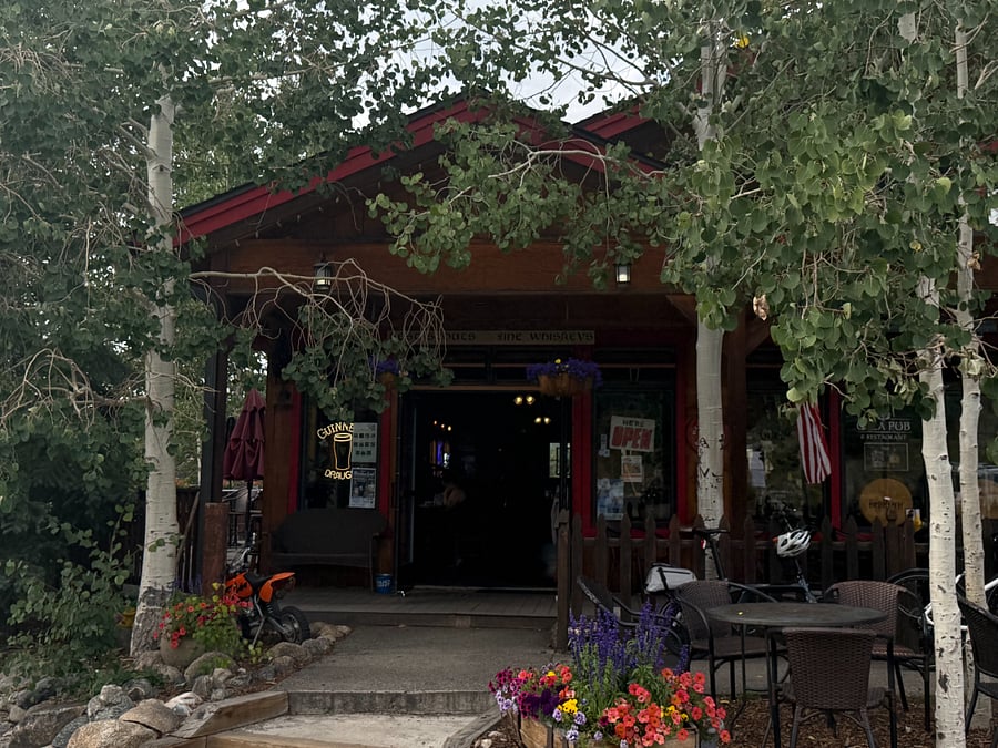 The Cala Pub and Restaurant; less than a minutes walk