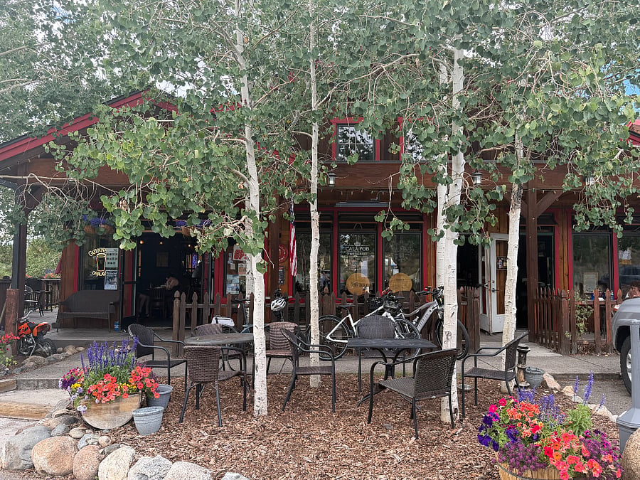 The Cala Pub and Restaurant; less than a minutes walk