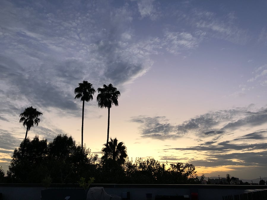 Sunsets from the private roof deck make your stay at Casa Natura a genuine living experience