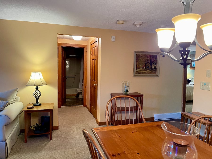 Hall to 2nd Bath & Bedroom