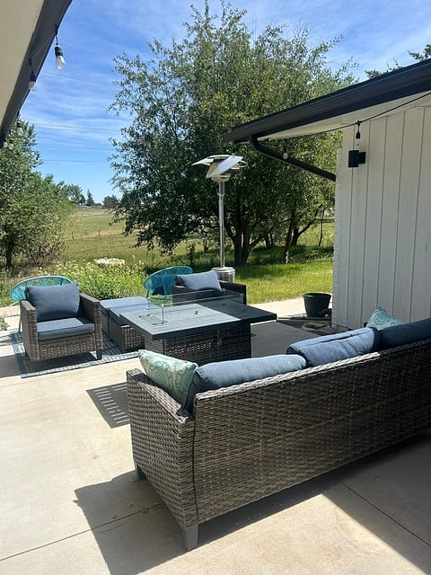 Open Space behind house