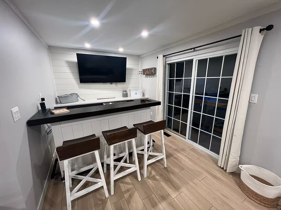 Bar area