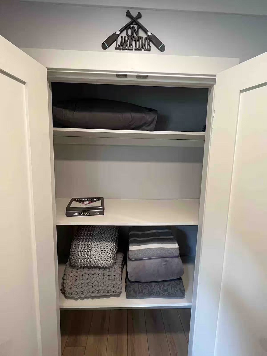 Hall closet