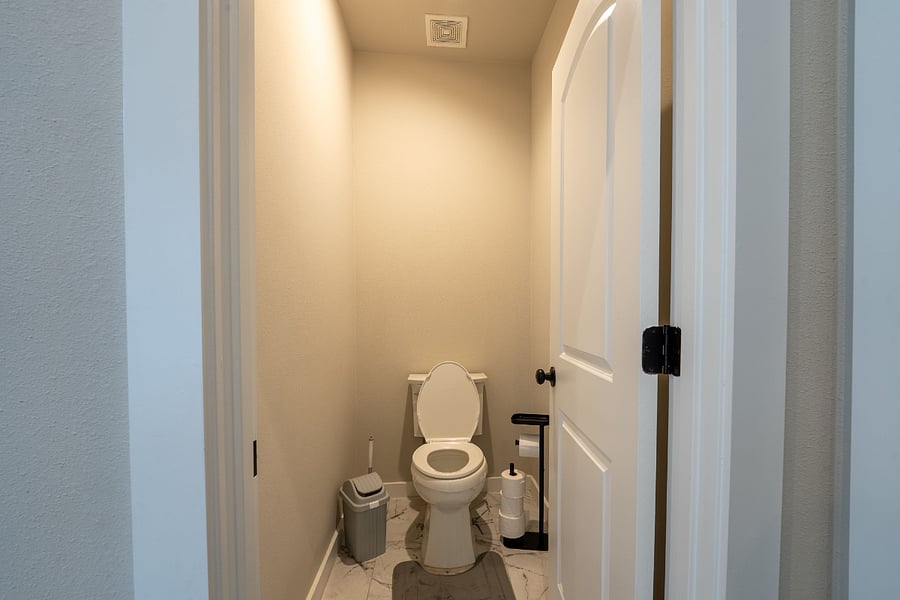 Separate Toilet Master Bath