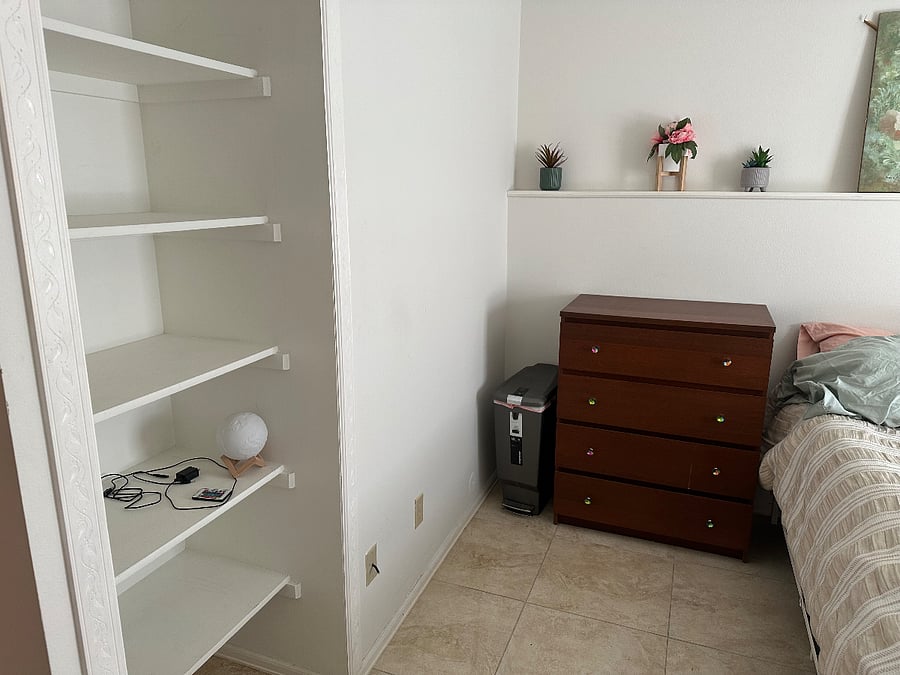 Some bedroom storage