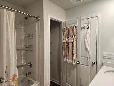 Shared Full Bath 