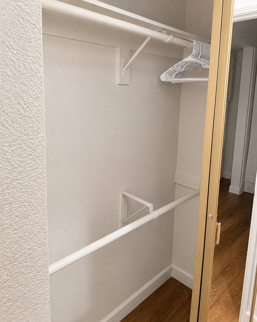 Second bedroom closet 