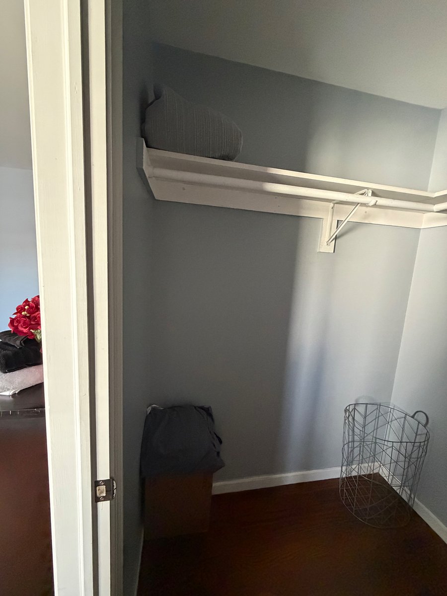 Master walk-in closet.