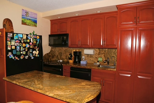 Kitchen has everything you'll need
