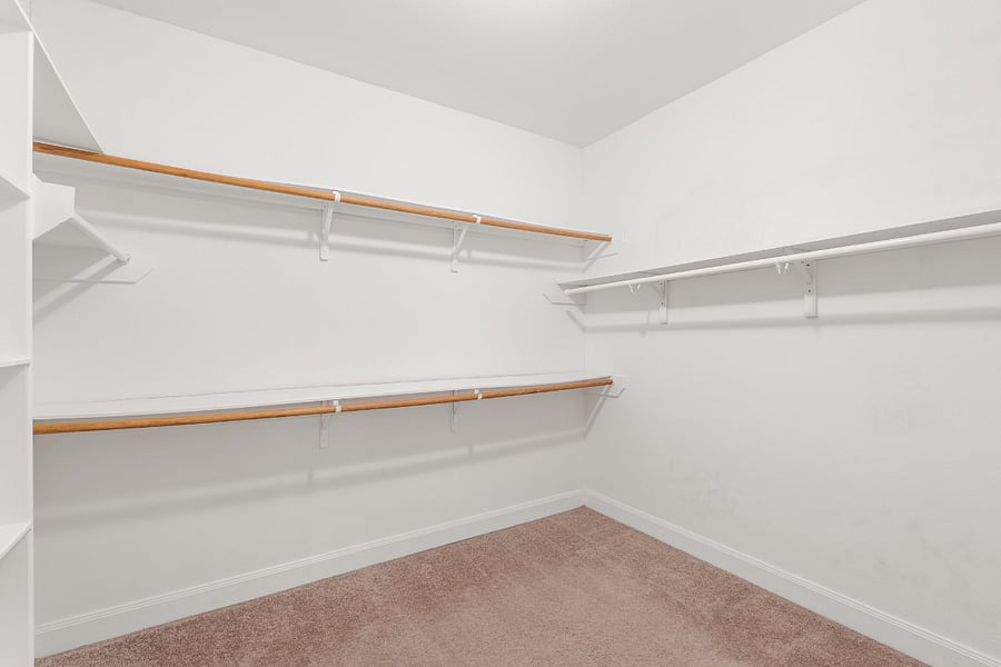 Master closet.