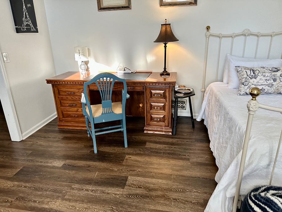 The Cove's Office space and sitting room