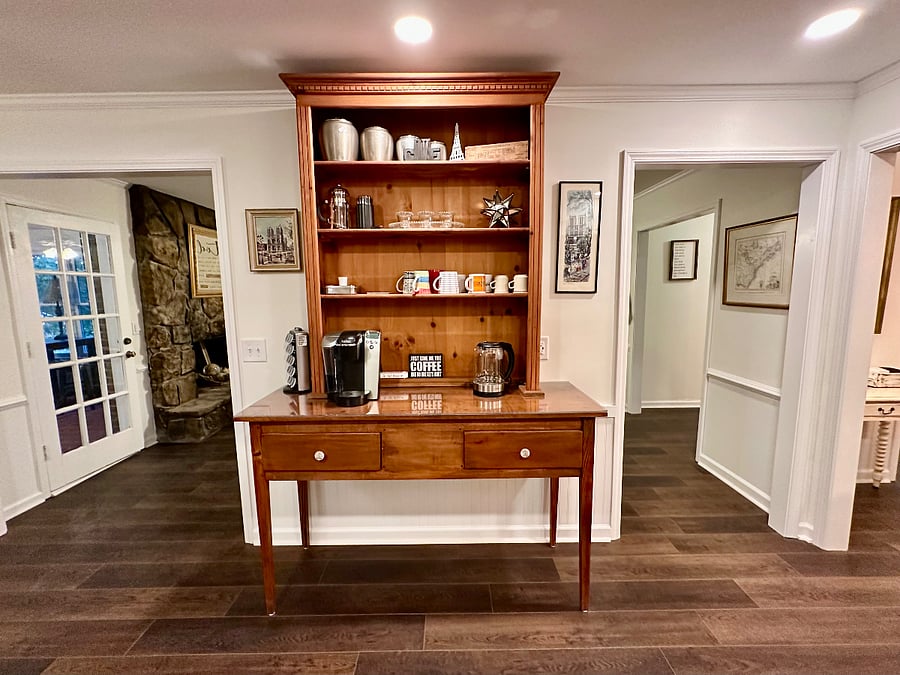 The Cove's Coffee and Tea Station