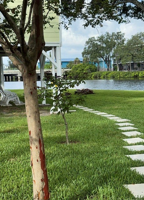 Walkway to guest house