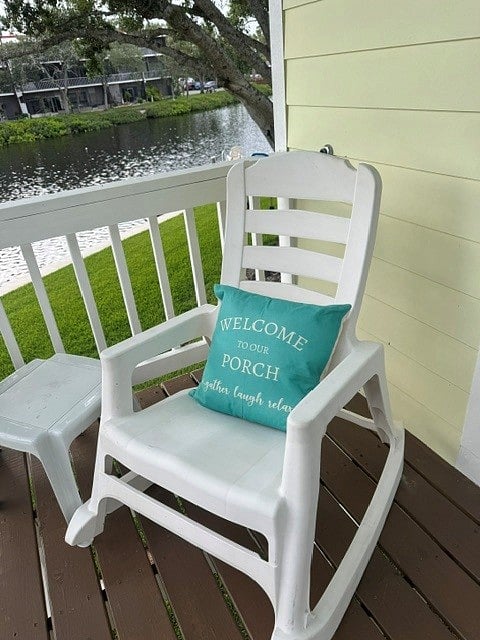 Welcome to our porch