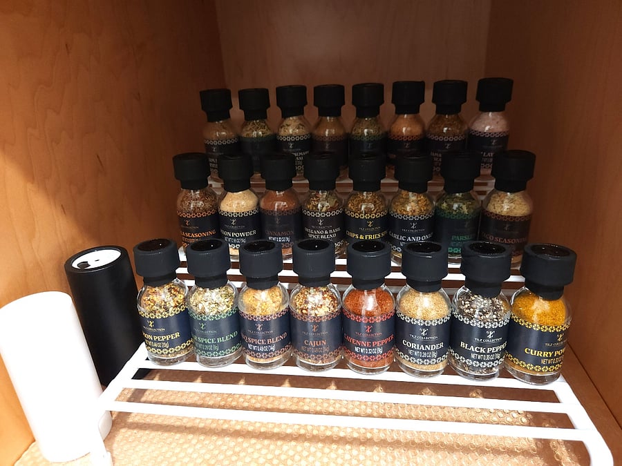 Variety of spices