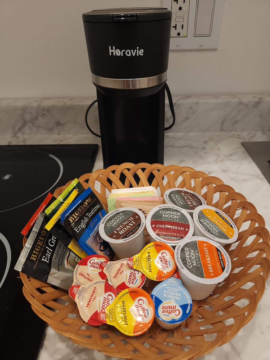 Coffee and tea options